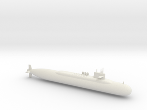 1/700 Lafayette Class Submarine in White Natural Versatile Plastic