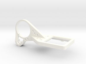 Cateye Mount v2.5 - Beta in White Processed Versatile Plastic