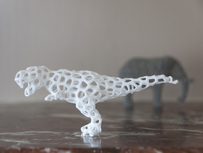 Raaah! Dinosaur in White Processed Versatile Plastic