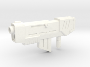 Transformers CHUG assault rifle in White Processed Versatile Plastic