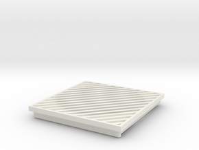 SP3 Duct Cover in White Natural Versatile Plastic