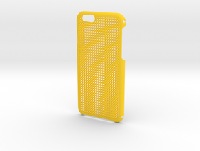 iPhone 6 Weave Case in Yellow Processed Versatile Plastic