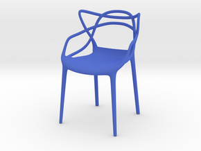 Masters Chair Miniature 1:12 in Blue Processed Versatile Plastic