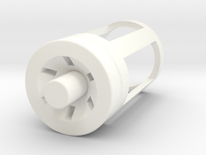 Blade Plug - Graflex in White Processed Versatile Plastic