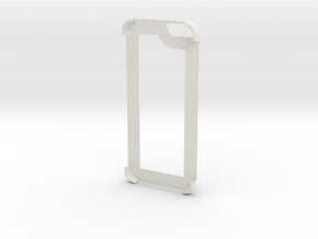 Iphone 6 Edge Cover in White Natural Versatile Plastic