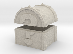 Mystery Chest (Color, Large) in Natural Sandstone
