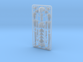 1/20 scale ALPHA EGO BJD kit, Humanoid V01 in Tan Fine Detail Plastic