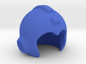 Mega Helmet in Blue Processed Versatile Plastic