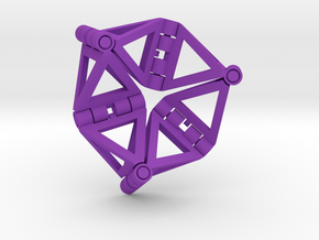 Invertible basic object in Purple Processed Versatile Plastic: Small