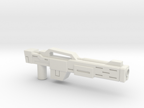 Rifle (Detailed) in White Natural Versatile Plastic