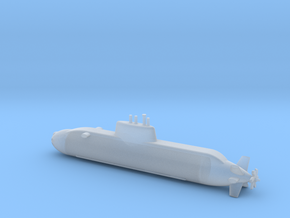 1/700 Dolphin class submarine in Tan Fine Detail Plastic