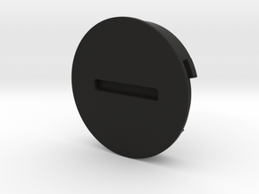 Battery Cap DURR Beta in Black Natural Versatile Plastic