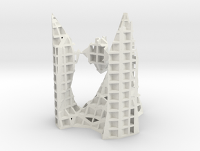 architekton with A2 and 2 - A1 singularities [XYZ] in White Natural Versatile Plastic