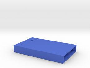 Business Card Tray Launcher in Blue Processed Versatile Plastic