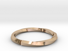 Nurbs Wedding Ring-Size 4.5 in 14k Rose Gold