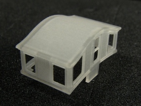 A27 N 'Bombay' roof caboose cupola for MT x4 in Tan Fine Detail Plastic