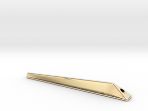 For iPhone Bumper 「truss」  Stand strap bar in 14K Yellow Gold