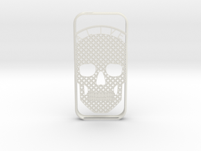 AliveSkull iPhone5 Case in White Natural Versatile Plastic