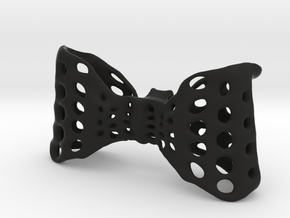 Men's Bow-Tie (built in clip)! in Black Natural Versatile Plastic