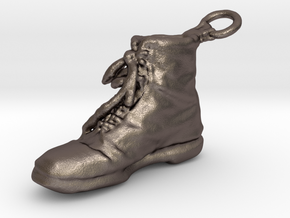 Boot Right in Polished Bronzed Silver Steel