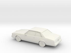 1/87 1979 Pontiac LeMans Coupe in White Natural Versatile Plastic
