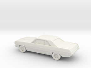 1/87 1971 Plymouth Scamp in White Natural Versatile Plastic