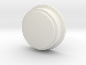 Pokeball Lens in White Natural Versatile Plastic