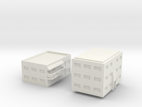 Apartment "C" Modular Series 1 in White Natural Versatile Plastic
