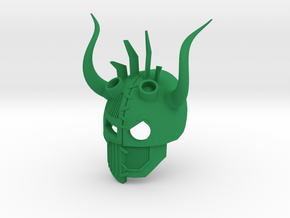 Kanohi Olisi - Mask of Alternate Futures (Bionicle in Green Processed Versatile Plastic