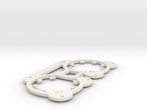 BETA - Twin Inner Coil For Two Disc Set Up in White Natural Versatile Plastic