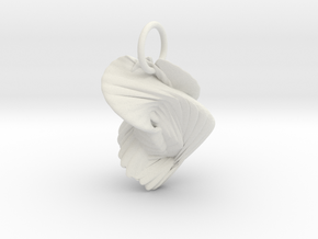 Ornament in White Natural Versatile Plastic