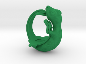 Gecko Size7 in Green Processed Versatile Plastic