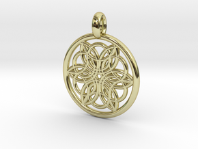 Pasiphae pendant in 18K Gold Plated