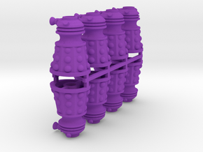 Dalek Post Version A 8x in Purple Processed Versatile Plastic