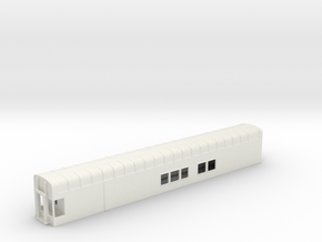 N Scale Rocky Mountaineer A Series - No Platform in White Natural Versatile Plastic