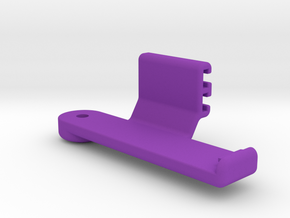 HDR-AZ1 Direct Contour T-Rail Side Mount in Purple Processed Versatile Plastic