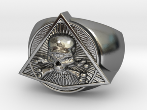 Saint Vitus Ring Size 6 in Polished Silver