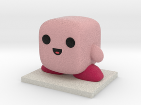 Kirby Figure in Full Color Sandstone