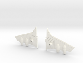 Transformers Seeker Estoc Wing Kit in White Processed Versatile Plastic