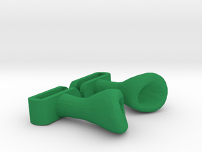 Shrek ears for Headphones in Green Processed Versatile Plastic