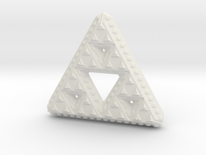 Triforce in White Natural Versatile Plastic