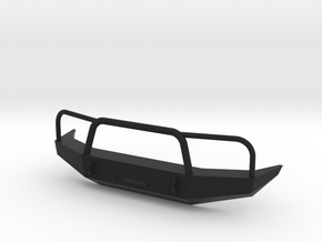 SCX10 Bumper in Black Natural Versatile Plastic