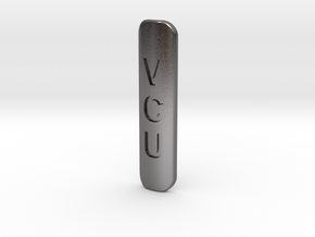 VCU GeoTag in Polished Nickel Steel