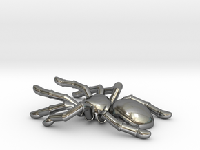 Spider mini in Fine Detail Polished Silver