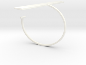 a r c h i t e c t s series - Bracelet Ruler in White Processed Versatile Plastic