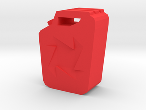 Jerry Can 1/10th Scale RC Cars in Red Processed Versatile Plastic