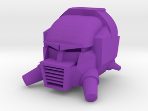 Customatron -  Nephthys Head in Purple Processed Versatile Plastic