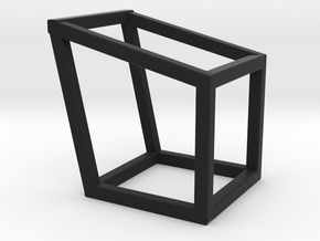 Cube2 in Black Natural Versatile Plastic