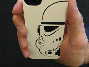 Stormtrooper Iphone 5 case in White Natural Versatile Plastic