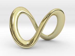 Endless-Infinite Symbol in 18k Gold Plated Brass